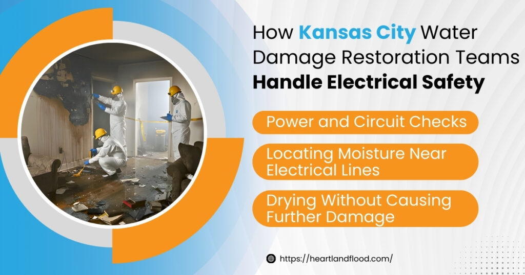 How Kansas City water damage restoration teams handle electrical safety