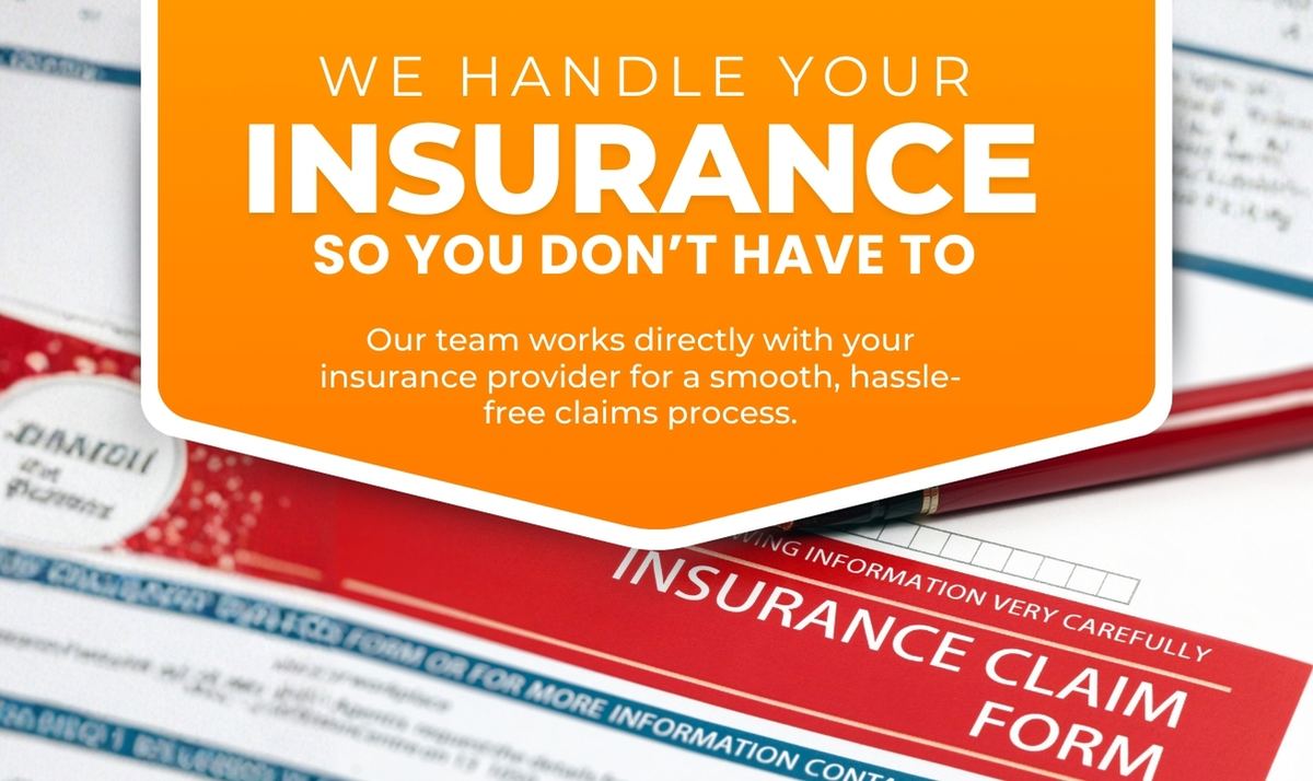 We handle your insurance claim